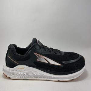 Altra Paradigm 6 Road Running Shoe Womens Size 10.5 Black/Coral Athletic Sneaker